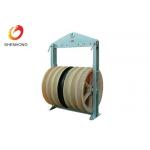 660mm Large Diameter Rope Pulley Conductor Stringing Blocks Overhead Power Line Transmission