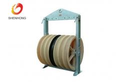 China 660mm Large Diameter Rope Pulley Conductor Stringing Blocks Overhead Power Line Transmission supplier