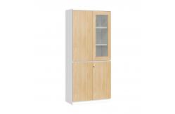 China Office Filing Cabinet Systems Wood 4 Door Vertical File Cabinet In School supplier