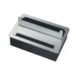 Multifunctional Aluminum Alloy Desktop Clamshell Box / Double Open Brush Box
