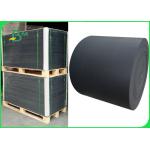 80gsm ~ 500gsm Black Core Paper For Playing Card Good Stiffness 70  x 100cm for sale