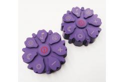 China Multifunctional Screen Printing Radium Engraving Silicone Buttons For Electric Toy supplier
