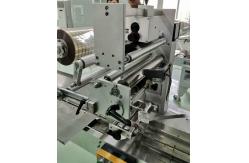 China 220V 36x32mm Hot Ink Roll Coder / Expiry Date Coding Machine 300 PPM supplier
