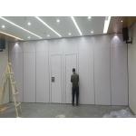 Melamine Finish Movable Operable Sound Proof Partitions For Auditorium / Office for sale