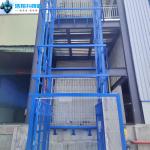 6m Warehouse Elevator Lift 20000kgs Warehouse Goods Lift Self Customized for sale