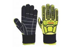 China Hysafety EN388 Mining Gloves / Heavy Duty Construction Gloves supplier