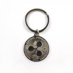 Antique Silver Promotional Custom Coin Key Ring with Custom Keychains from Top Suppliers