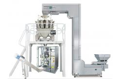 China Automatic Vertical Solid Packing Machine Nut Sugar Salt Doypack supplier
