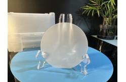 China 4inch Sapphire Single Crystal Wafer Substrate C-Plane M-Plane 1sp 2sp grinding supplier