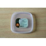 Food box / container Square plastic PE lids with custom printing sticker / tag for sale