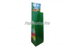 China Temporary Green Floor Cardboard Hook Display Environmental Friendly supplier