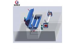 China PE Plastic Rock And Roll Rotomoulding Machines /Boats Making Machine supplier