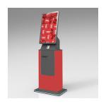19 Inch Self Payment Kiosk Automatic Card Reader Self Service Terminal for sale