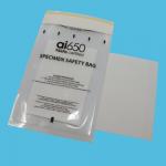 Specimen Bags Laboratory Sample Bag High Voltage Resistance With Self Adhesive Top Independent Inside Paperwork Package for sale