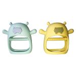 Silicone Baby Teether Customized Hippo Never Drop Diy Handmade Bpa Free for sale