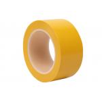 50mm Orange PVC Adhesive Tape Floor Warning Yellow Insulation Tape for sale