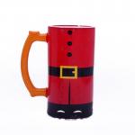 Color Decorated Steins Customize Handpainted Glass Beer Mug for sale