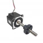 NEMA34 Linear Lead Screw Stepper Motor 1.8 Degree Angle With Nut for sale