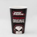 24oz 675ML Eco-friendly Disposable PE Single Paper Cup With Customized Logo for sale