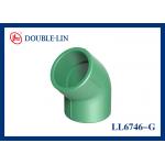 China 45°Elbow PPR Fittings for sale