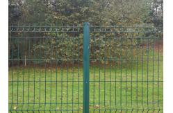 China 8ft Height Electric Welding V Mesh Security Fencing With Multiple Post supplier