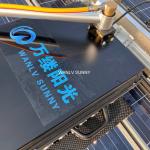 Professional Solar Panel Cleaning Machine with Crawler Chassis and Water Spray Nozzles