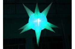China Exquisite Led Inflatable Star 190 T White Polyester CE / UL Approved supplier