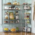 5 Shelf Kitchen Classified Storage Rack Large Capacity Wire Shelving for sale