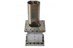 China ZSE87 Twin Screw Extruder Barrel Of HIP Bimetallic Power WR14 Material supplier