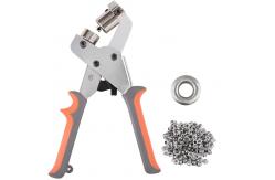 China Practical Alloy Grommet Tool Kit Anti Abrasion Multiple Sizes supplier