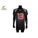 Football Jersey Shirts Custom Team Sportswear Quick Dry 100 Percent Polyester for sale