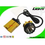 25000 Lux High Intensity LED Mining cap Light super performance 100000hrs life span with low power warning light for sale