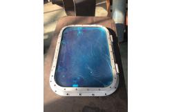 China Weathertight Aluminum Alloy Marine Windows Fixed Model 8 / 10 / 12 mm Thickness supplier