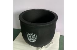 China Smooth Surface Silver Melting Crucible Acids And Alkalis Resistant supplier