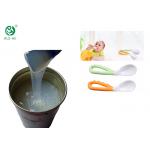 High Rebound Property Raw Silicone Rubber , Sedex Authorized Baby Spoon Silicone