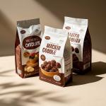 Custom Matte Coffee Bags Luxury Branding With Anti-Static Coating for sale