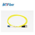 Durable Single Mode Fiber Optic Patch Cable , FC To LC Patch Cord Fiber Optic for sale