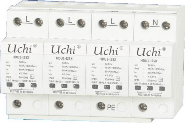 I25X 420V Series Surge Protector SPD Protect Affected By Level 1 Lightning