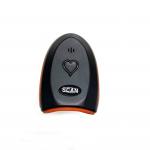 Orange Handheld Barcode Reader With Multi Language