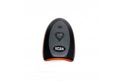 China Orange Handheld Barcode Reader With Multi Language supplier