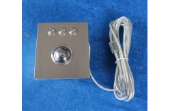 China Ruggedized 38mm Optical Trackball Pointing Device Panel Mount OTB supplier