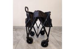 China Mini Folding Wagon Trolley Load Capacity 80-100LB Oxford PVC Cloth Material supplier