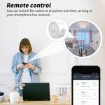 2 Pin Japan Plug WIFI Smart Socket Tuya Remote Electrical Outlet