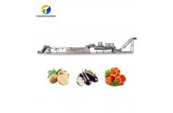 China 1500KG/H Fruit And Vegetable Processing Line cleaning Sorting Machine supplier