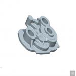 Smooth Surface Finish Aluminum Multi Cavity Mold Die Casting  Spare Parts for sale