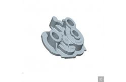 China Car Die Cast Aluminum Tooling Convenient Mold Unloading For Machinery Part supplier