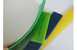 China 9mm Thickness 75A Silk Screen Squeegee Rubber Green Polyurethane supplier
