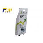 CMYK Printing Cardboard Paper Trolley Box Easy Assembled With Handles For Advertising