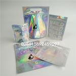 Gravure Printing Foil Pouch Packaging Glossy Body Scrub Bags With Zipper / Clear Window for sale