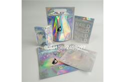 China Gravure Printing Foil Pouch Packaging Glossy Body Scrub Bags With Zipper / Clear Window supplier